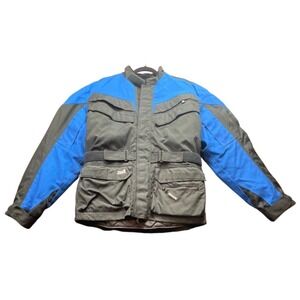 Tour Master Motorcycle Jacket Mens S Cordura Nylon Thinsulate Riding Black Gear